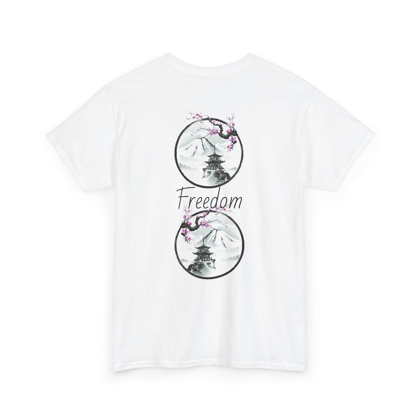 White Temple Tee