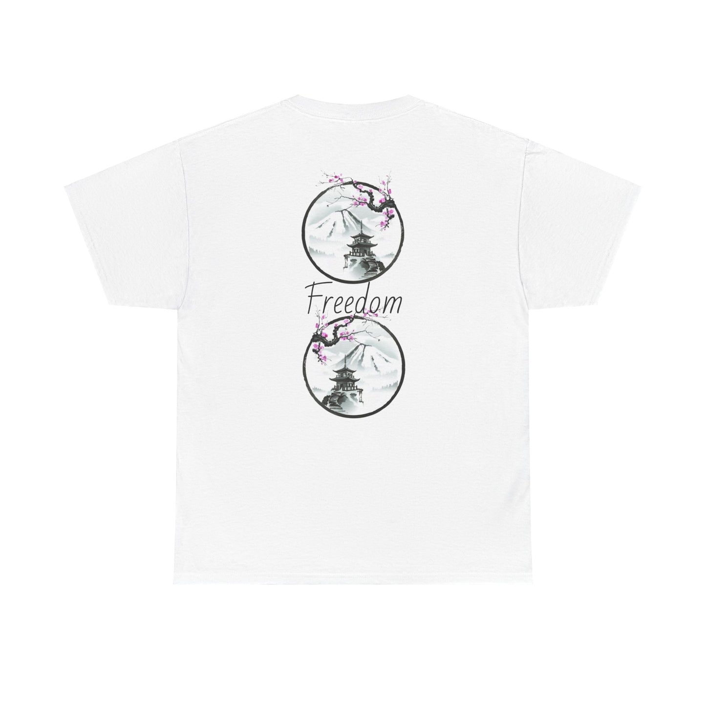 White Temple Tee